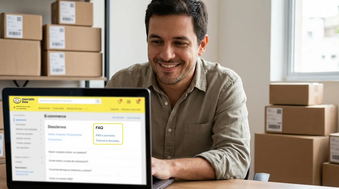 Mercado Livre Lança FAQ para Vendedores: Otimização e Mais Vendas