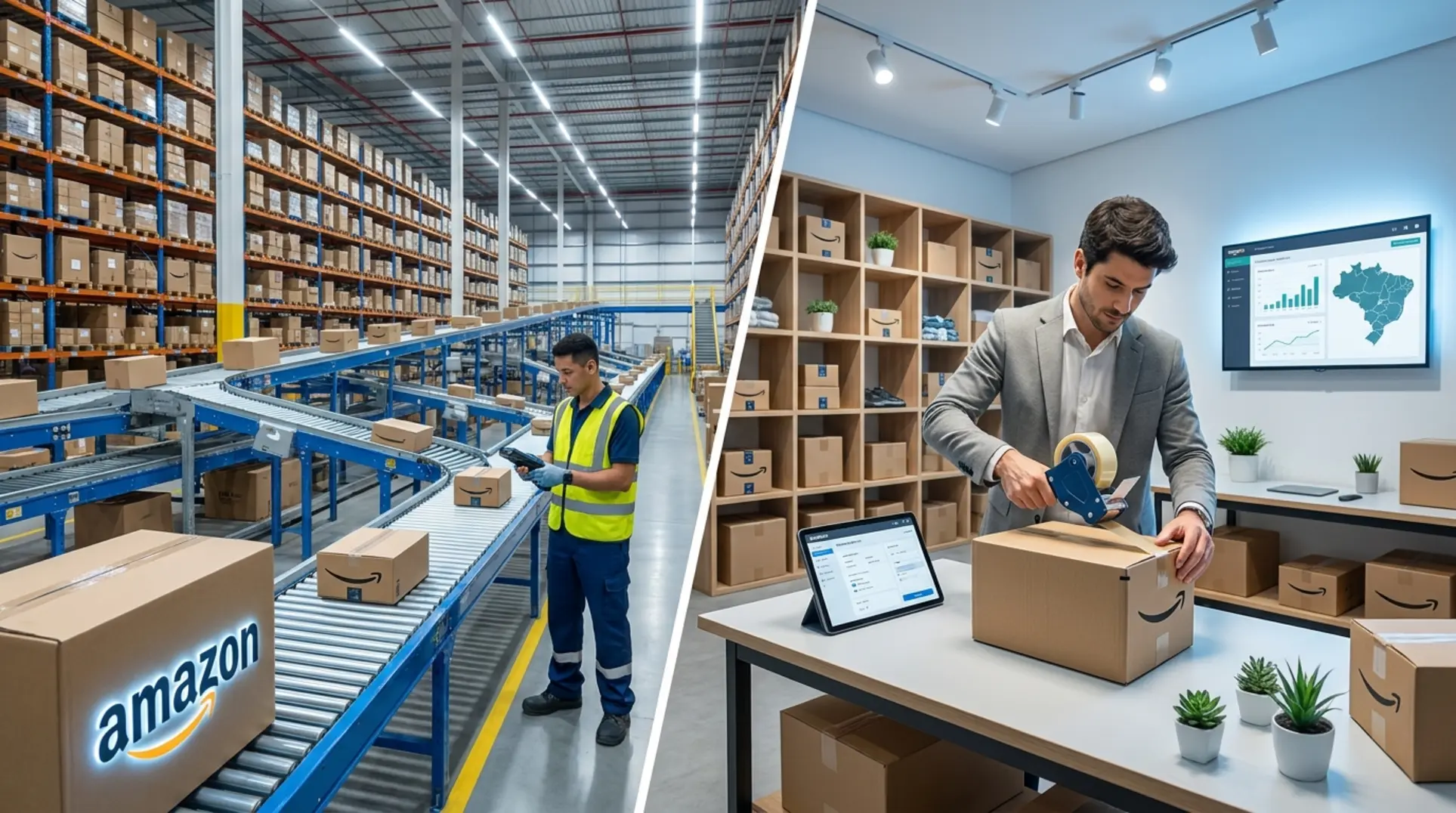 Logística da Amazon: FBA vs. FBM — Qual Modelo Escolher?